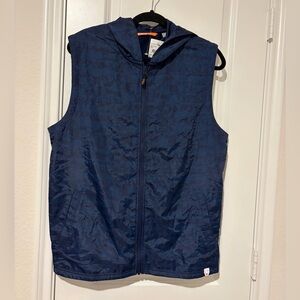 Cutter & Buck Navy Hooded Vest